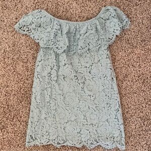 Mint Lace Dress